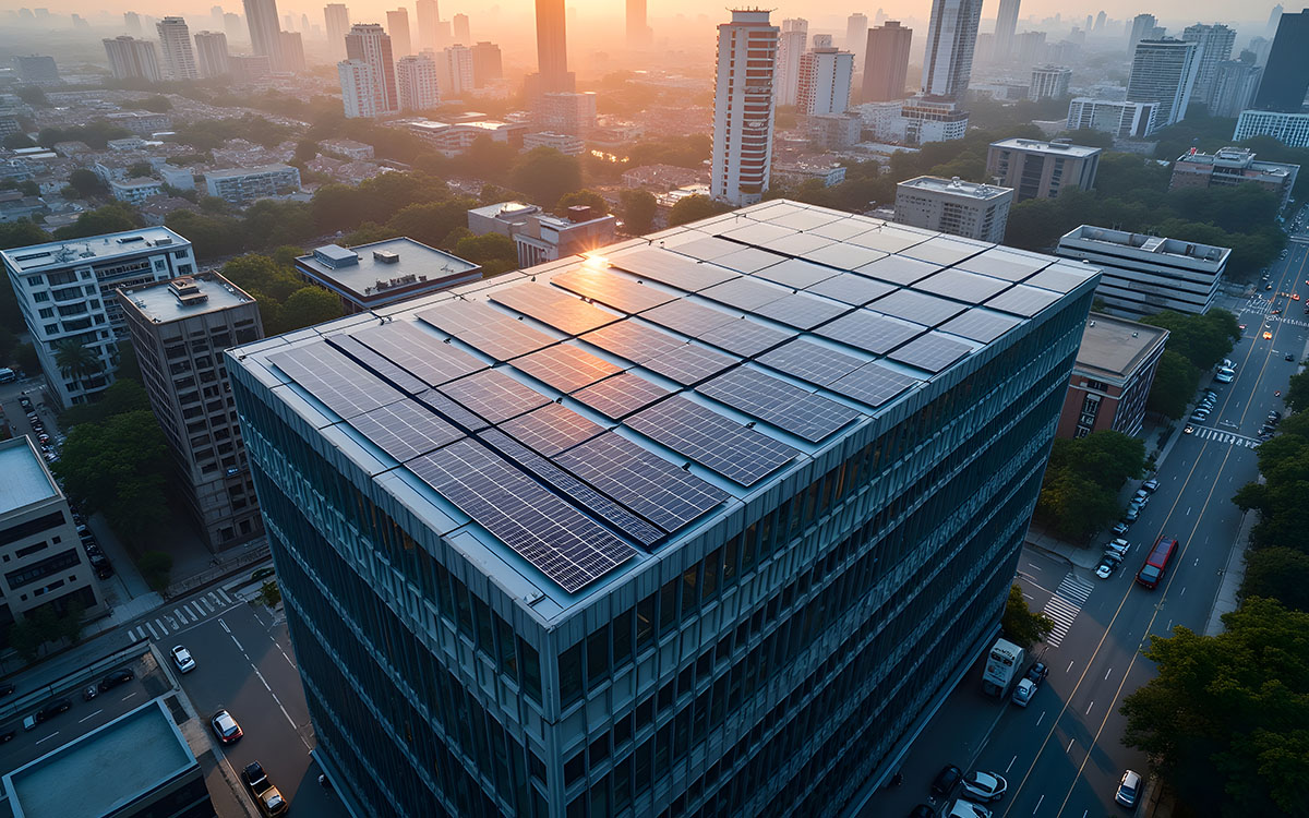 Renewable Energy Integration in Commercial Spaces
